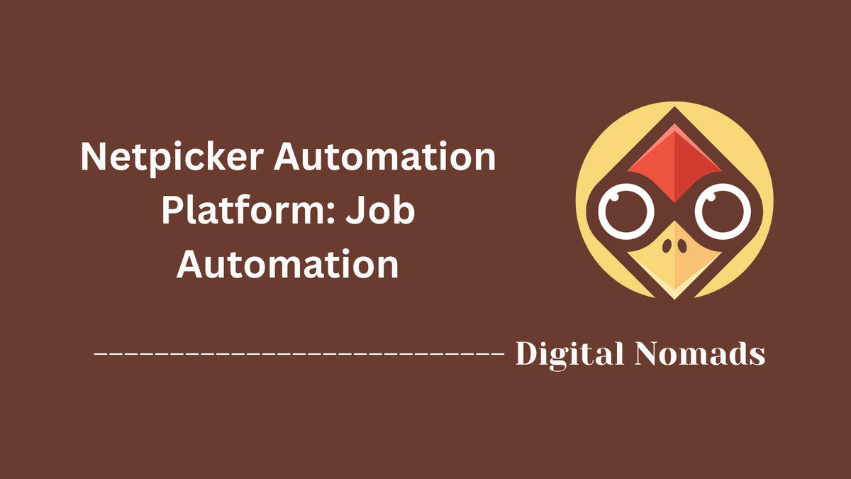 Netpicker Automation Platform: Job Automation