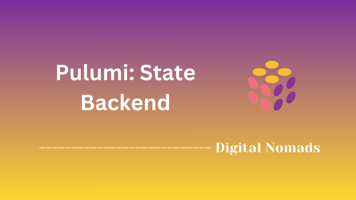 Pulumi: State Backend