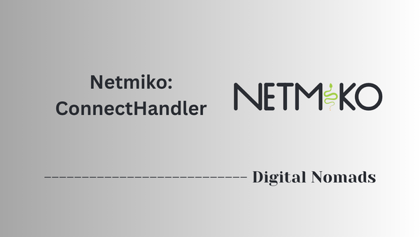 Netmiko: ConnectHandler
