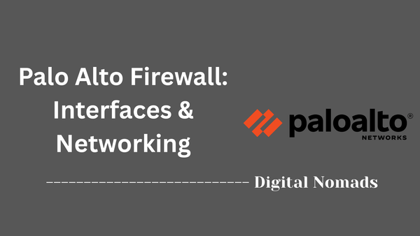Palo Alto Firewall: Interfaces & Networking