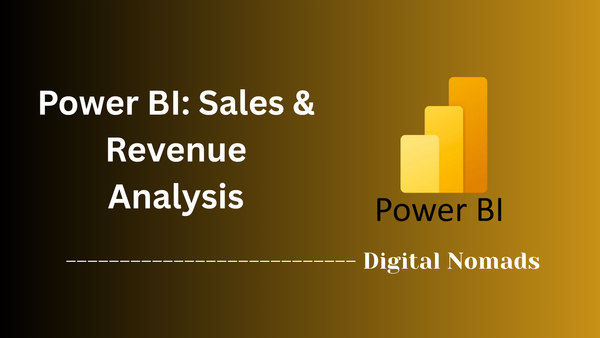Power BI: Sales & Revenue Analysis
